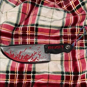 Chucky Blood Splatter Knife